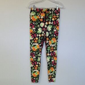 LuLaRoe Women's Leggings with Colorful Floral Design